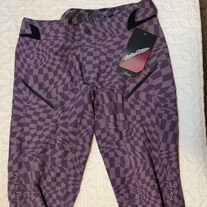 Purple womens MTB pants